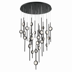 Eurofase - 43890-019 - LED Chandelier - Barletta - Black