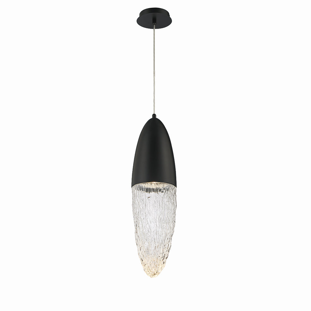 Eurofase - 43857-025 - One Light Pendant - Ecrou - Black