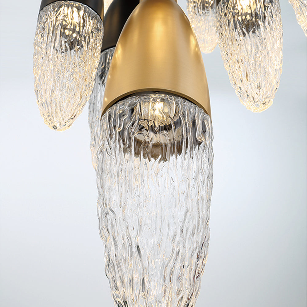 Eurofase - 43860-043 - ECROU-CHD-22LT-40IN-GBM-CL - ECROU - Gold-Black