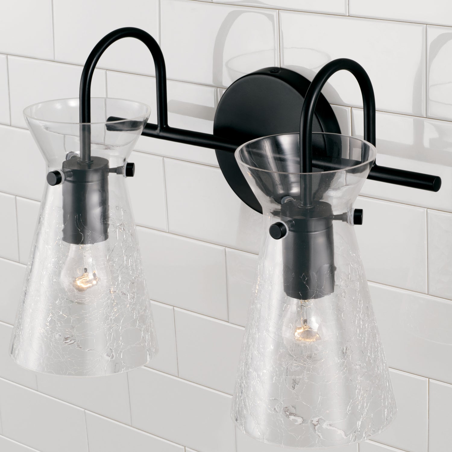 Capital Lighting - 142421MB - Two Light Vanity - Mila - Matte Black