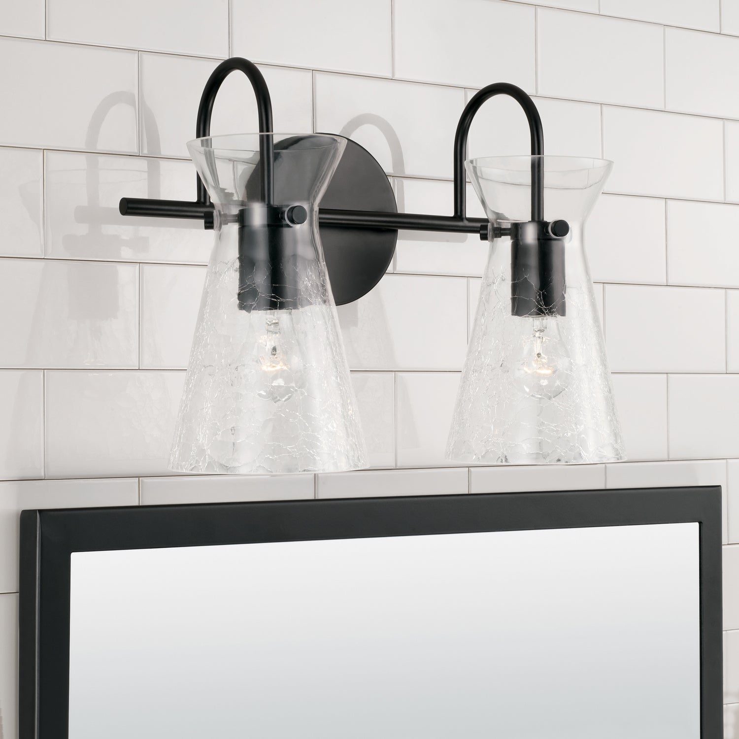 Capital Lighting - 142421MB - Two Light Vanity - Mila - Matte Black