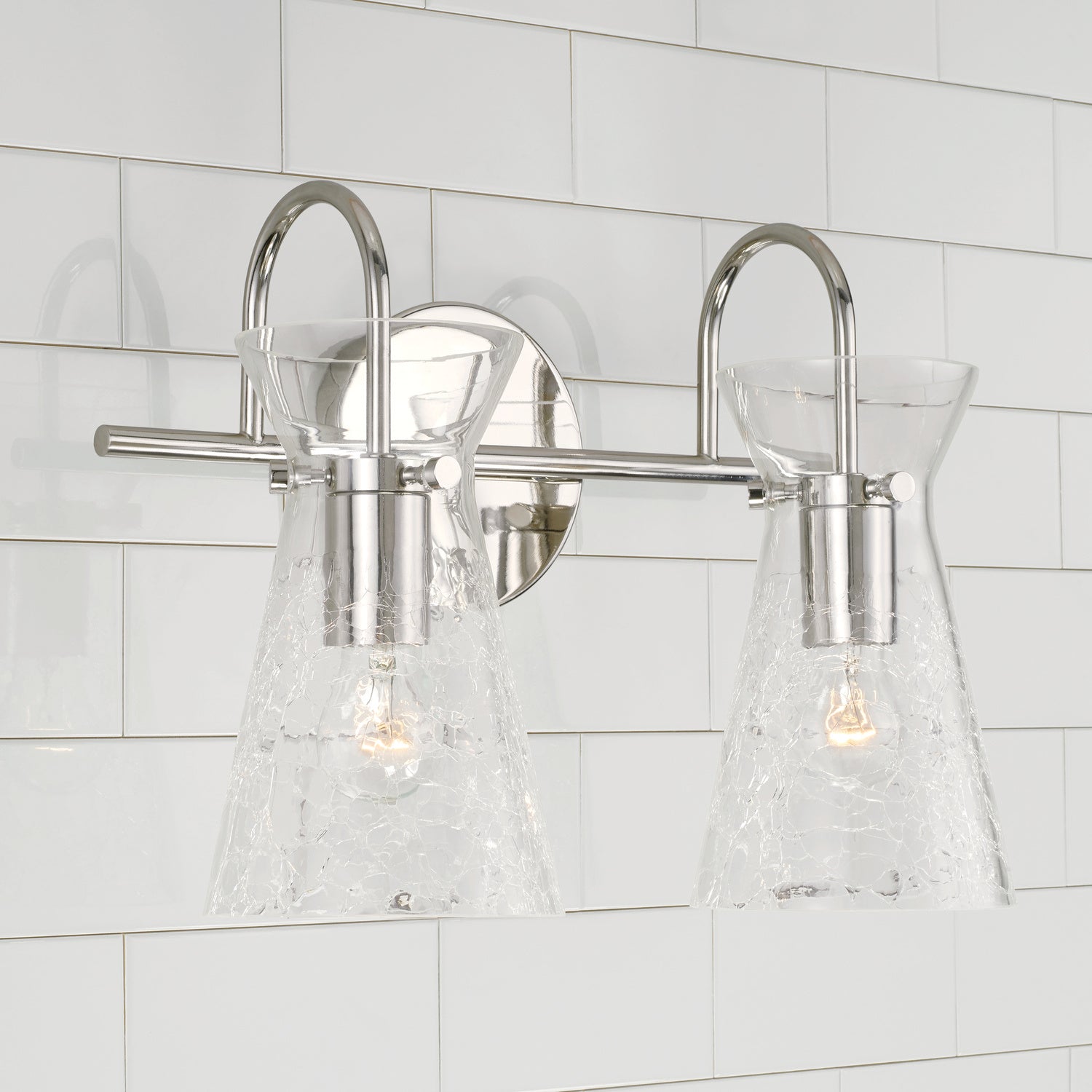 Capital Lighting - 142421PN - Two Light Vanity - Mila - Polished Nickel