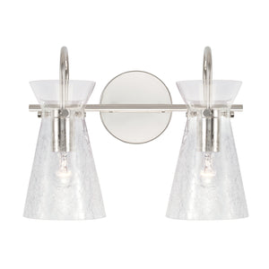 Capital Lighting - 142421PN - Two Light Vanity - Mila - Polished Nickel