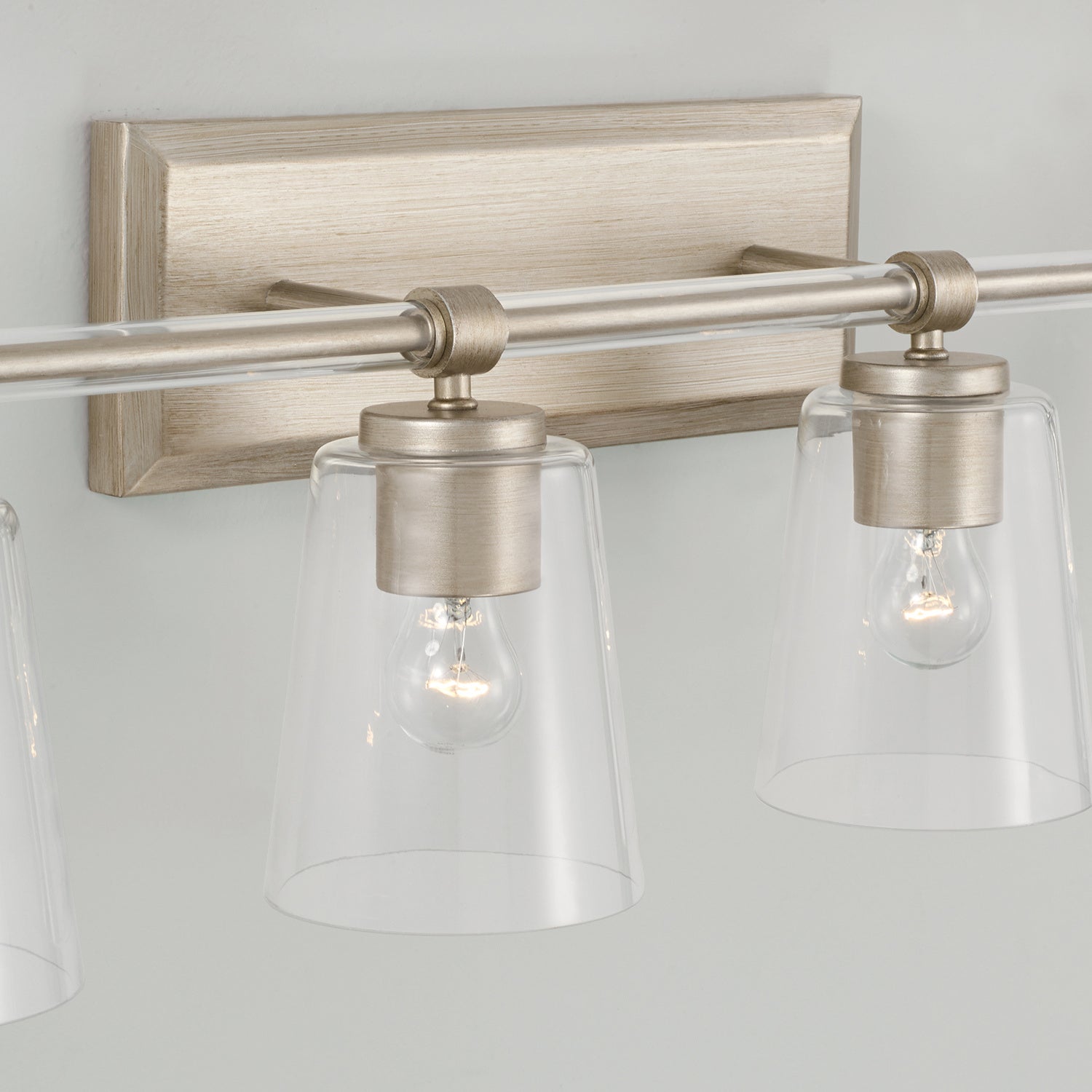 Capital Lighting - 144841BS-523 - Four Light Vanity - Breigh - Brushed Champagne