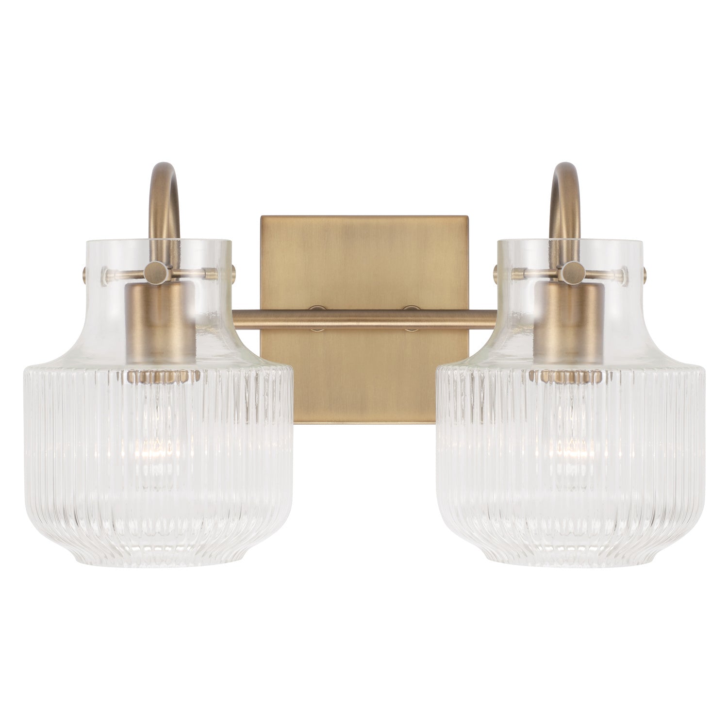 Capital Lighting - 145121AD - Two Light Vanity - Nyla - Aged Brass