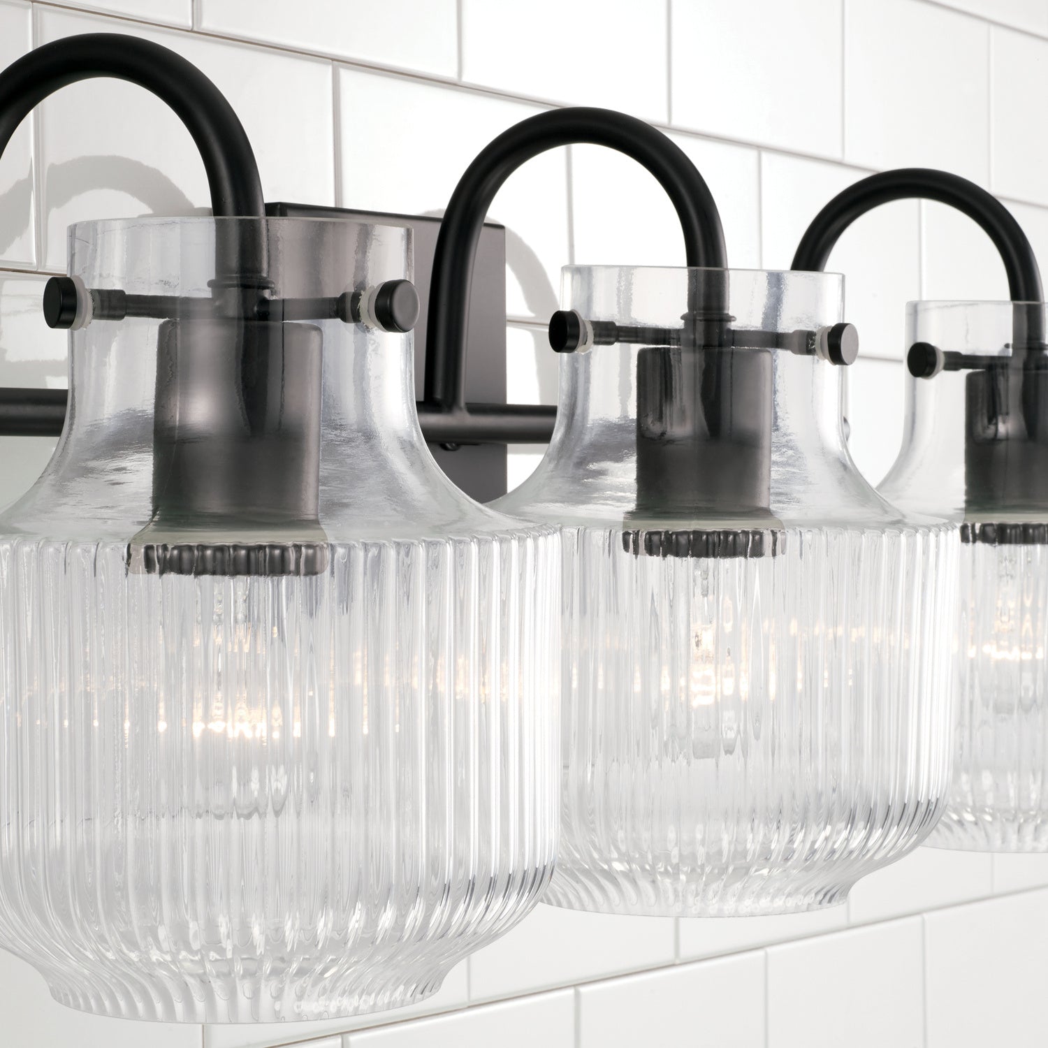 Capital Lighting - 145131MB - Three Light Vanity - Nyla - Matte Black