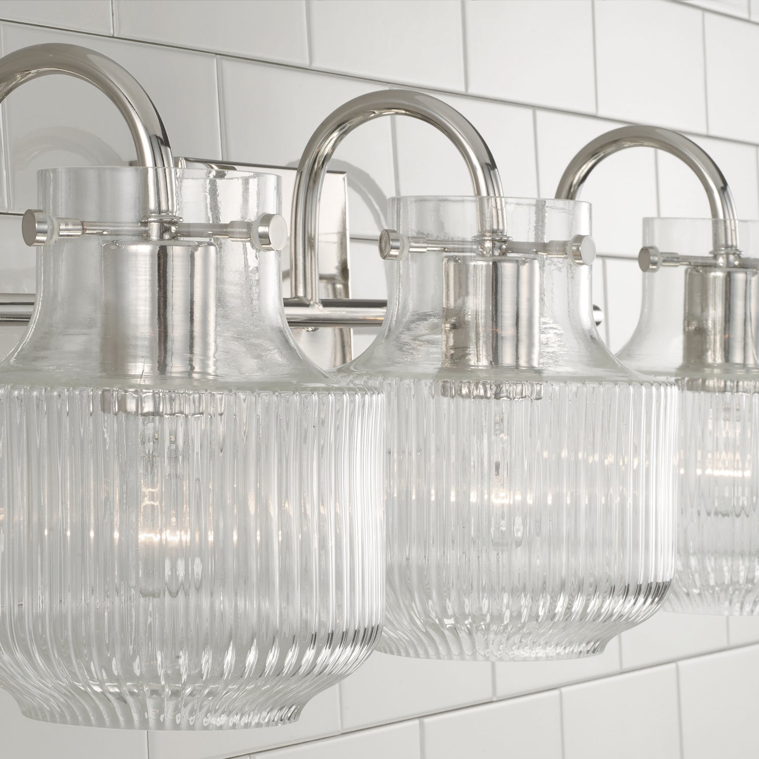 Capital Lighting - 145131PN - Three Light Vanity - Nyla - Polished Nickel