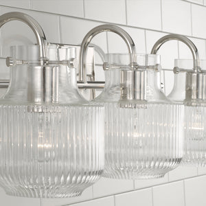 Capital Lighting - 145131PN - Three Light Vanity - Nyla - Polished Nickel
