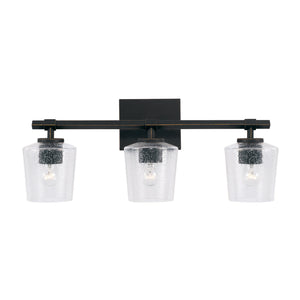 Capital Lighting - 145231IH-526 - Three Light Vanity - Ogden - Brushed Black Iron