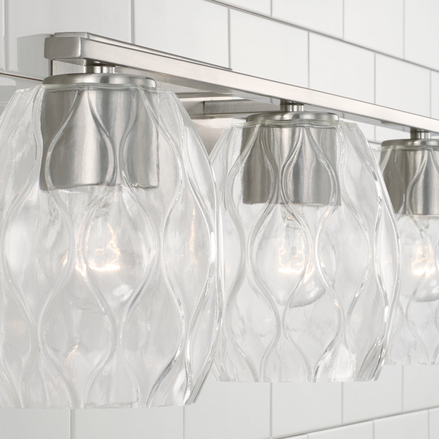 Capital Lighting - 145331BN-525 - Three Light Vanity - Lucas - Brushed Nickel
