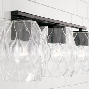 Capital Lighting - 145331MB-525 - Three Light Vanity - Lucas - Matte Black