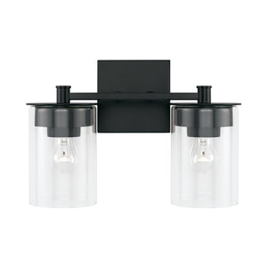Capital Lighting - 146821MB-532 - Two Light Vanity - Mason - Matte Black