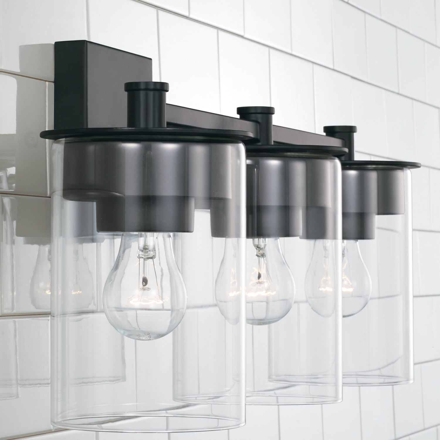 Capital Lighting - 146831MB-532 - Three Light Vanity - Mason - Matte Black