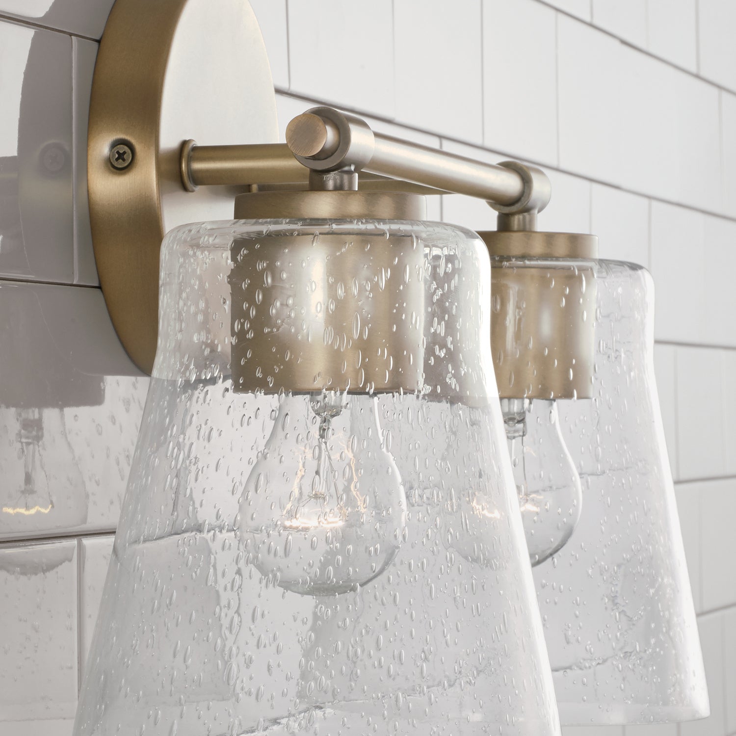 Capital Lighting - 146921AD-533 - Two Light Vanity - Baker - Aged Brass