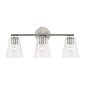 Capital Lighting - 146931BN-533 - Three Light Vanity - Baker - Brushed Nickel