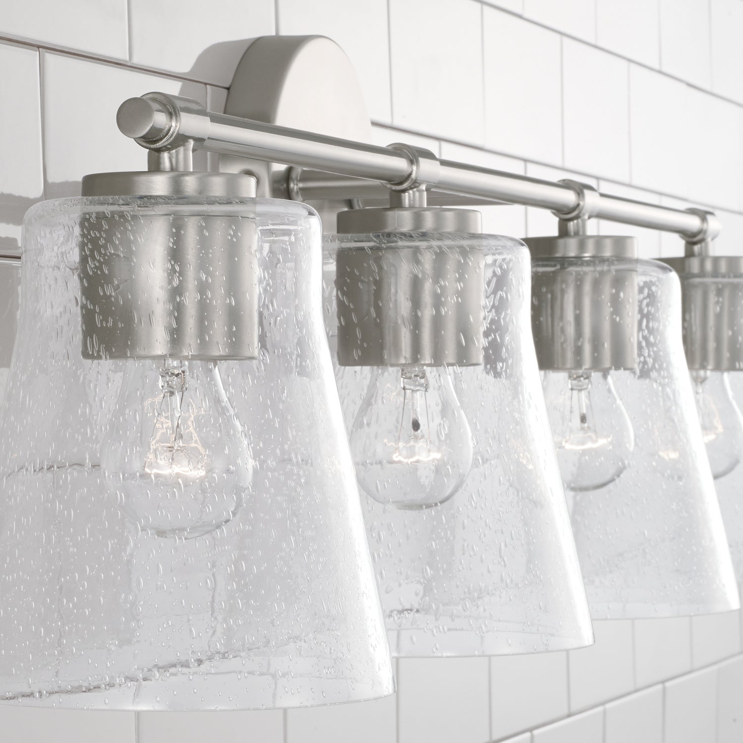 Capital Lighting - 146941BN-533 - Four Light Vanity - Baker - Brushed Nickel