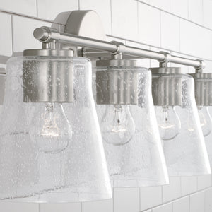 Capital Lighting - 146941BN-533 - Four Light Vanity - Baker - Brushed Nickel