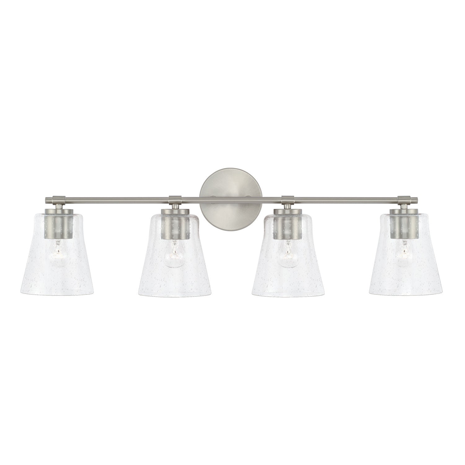 Capital Lighting - 146941BN-533 - Four Light Vanity - Baker - Brushed Nickel