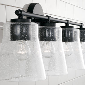 Capital Lighting - 146941MB-533 - Four Light Vanity - Baker - Matte Black