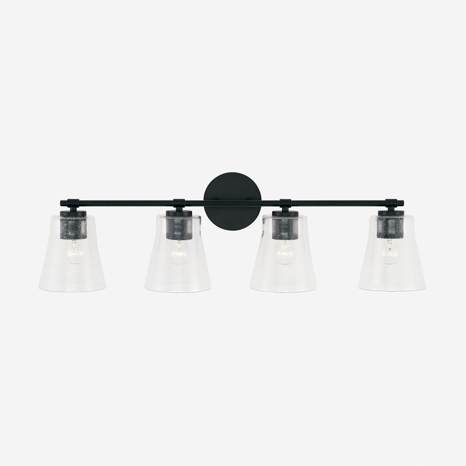 Capital Lighting - 146941MB-533 - Four Light Vanity - Baker - Matte Black