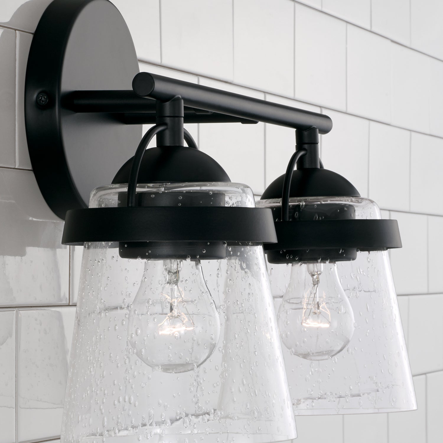 Capital Lighting - 147021MB-534 - Two Light Vanity - Madison - Matte Black