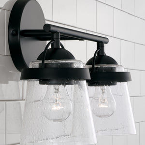 Capital Lighting - 147021MB-534 - Two Light Vanity - Madison - Matte Black