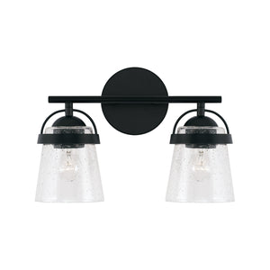 Capital Lighting - 147021MB-534 - Two Light Vanity - Madison - Matte Black