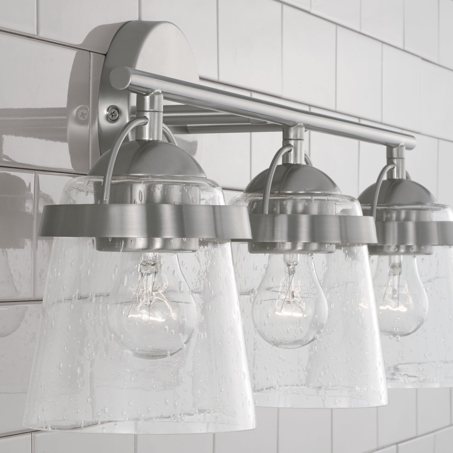 Capital Lighting - 147031BN-534 - Three Light Vanity - Madison - Brushed Nickel