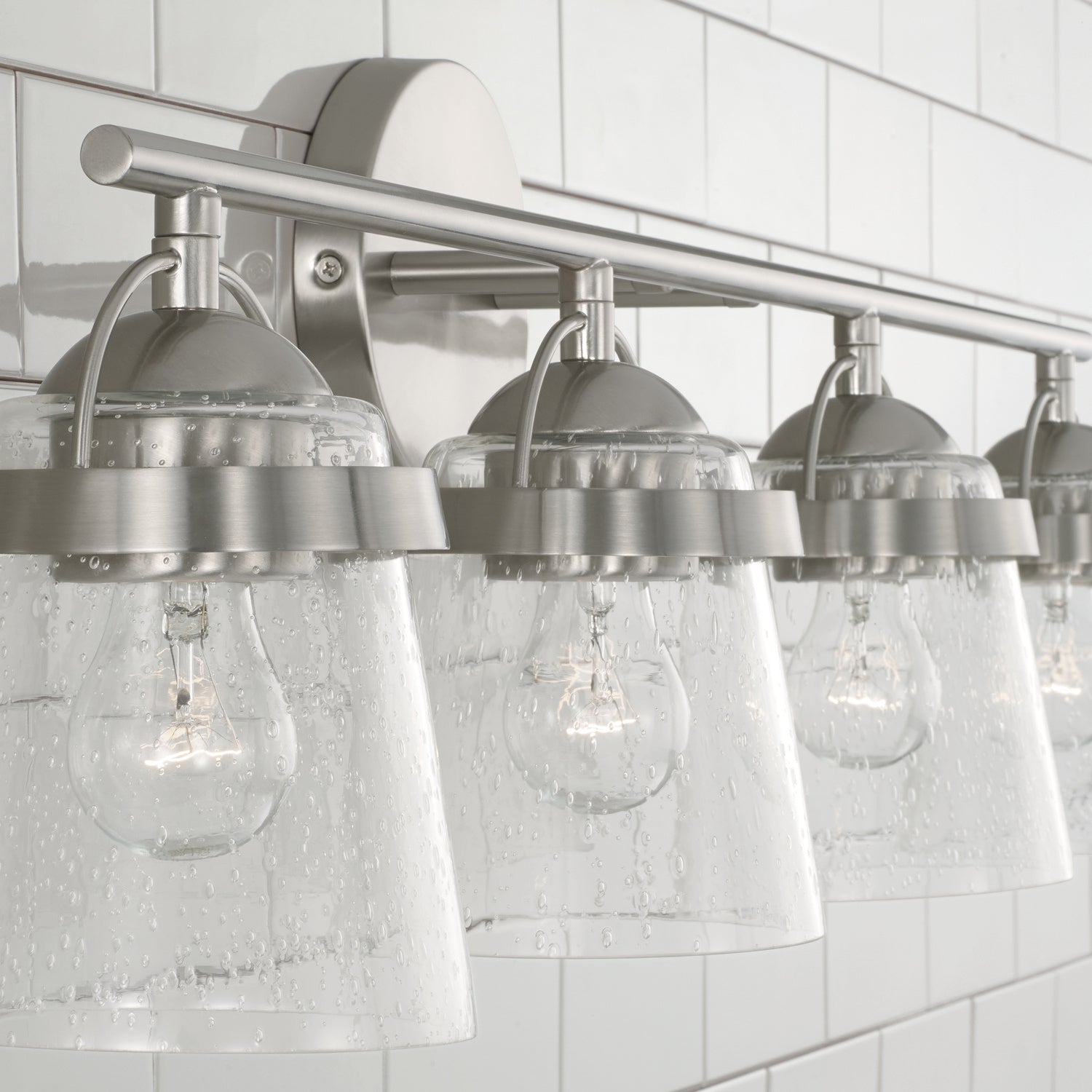 Capital Lighting - 147041BN-534 - Four Light Vanity - Madison - Brushed Nickel