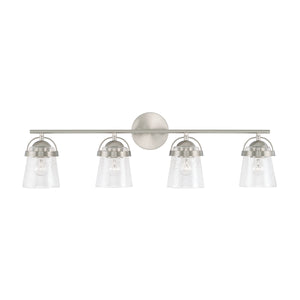 Capital Lighting - 147041BN-534 - Four Light Vanity - Madison - Brushed Nickel