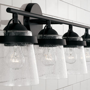 Capital Lighting - 147041MB-534 - Four Light Vanity - Madison - Matte Black