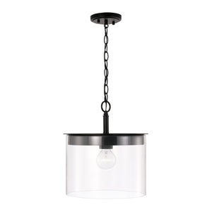 Capital Lighting - 246812MB - One Light Semi Flush Mount - Mason - Matte Black