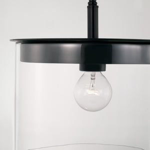 Capital Lighting - 246812MB - One Light Semi Flush Mount - Mason - Matte Black