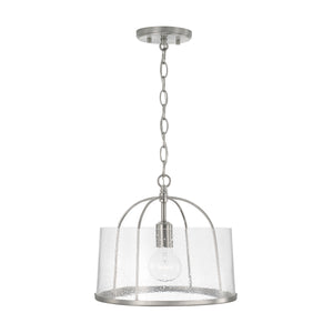 Capital Lighting - 247011BN - One Light Semi Flush Mount - Madison - Brushed Nickel