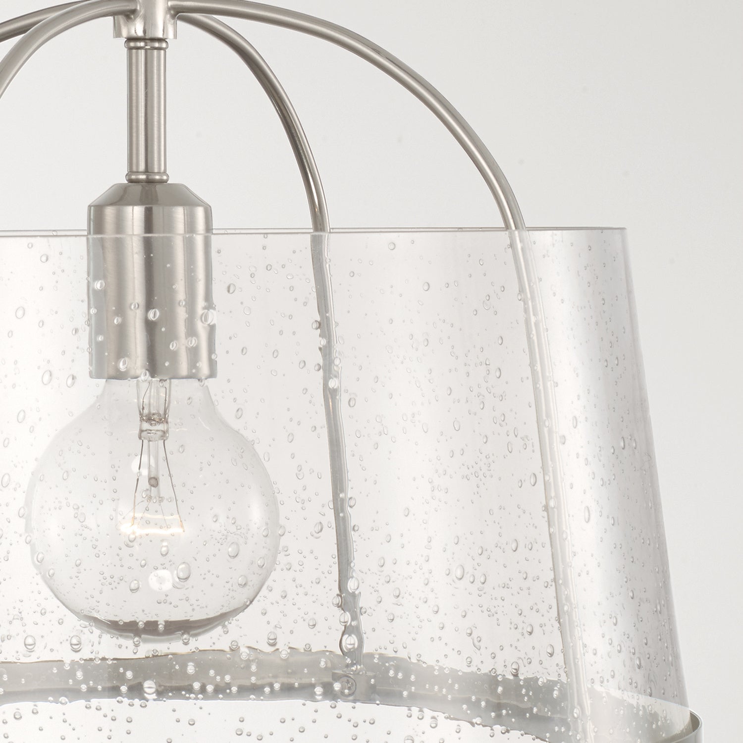 Capital Lighting - 247011BN - One Light Semi Flush Mount - Madison - Brushed Nickel