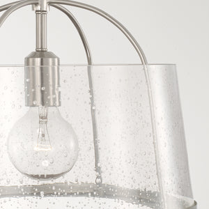 Capital Lighting - 247011BN - One Light Semi Flush Mount - Madison - Brushed Nickel