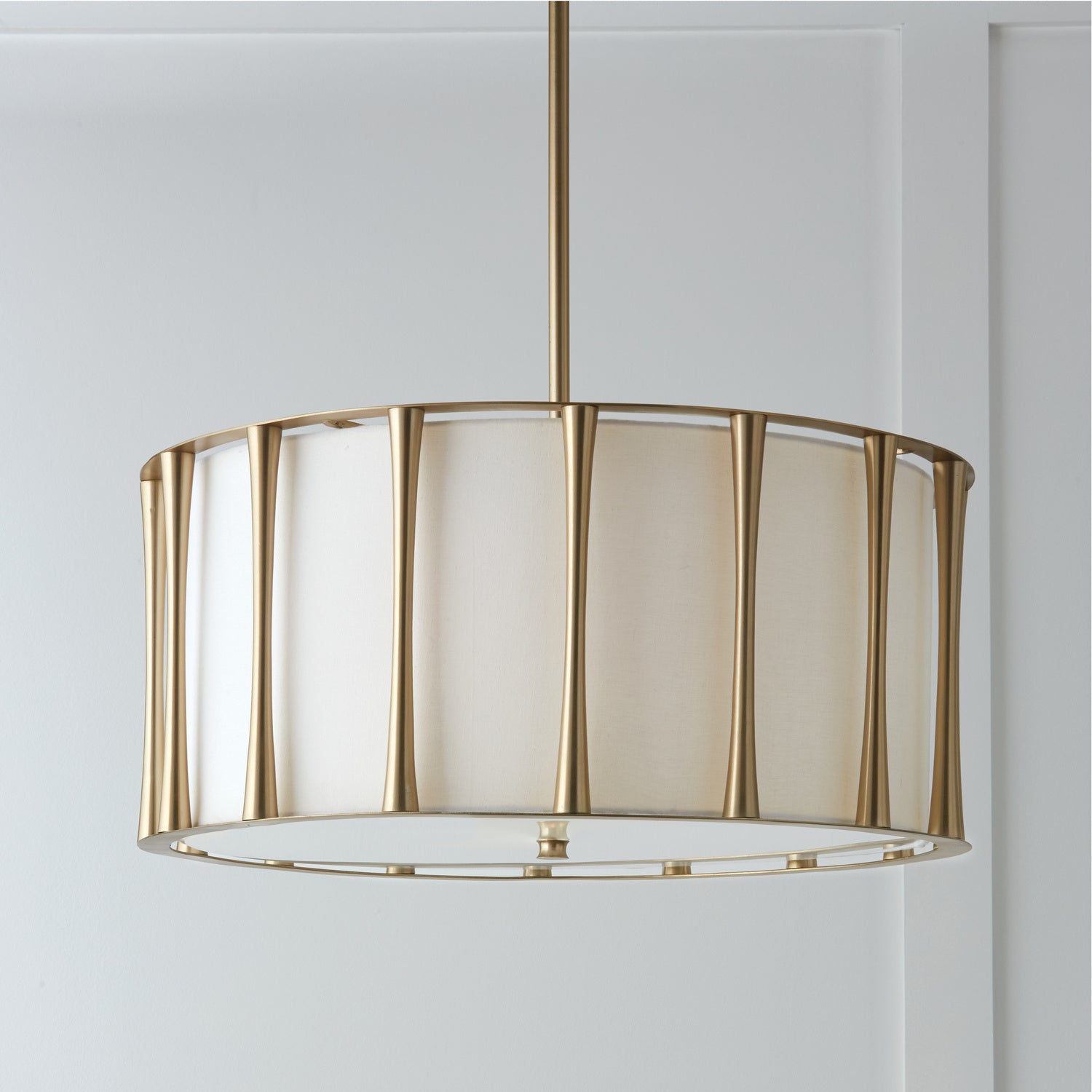 Capital Lighting - 344641MA - Four Light Pendant - Bodie - Matte Brass
