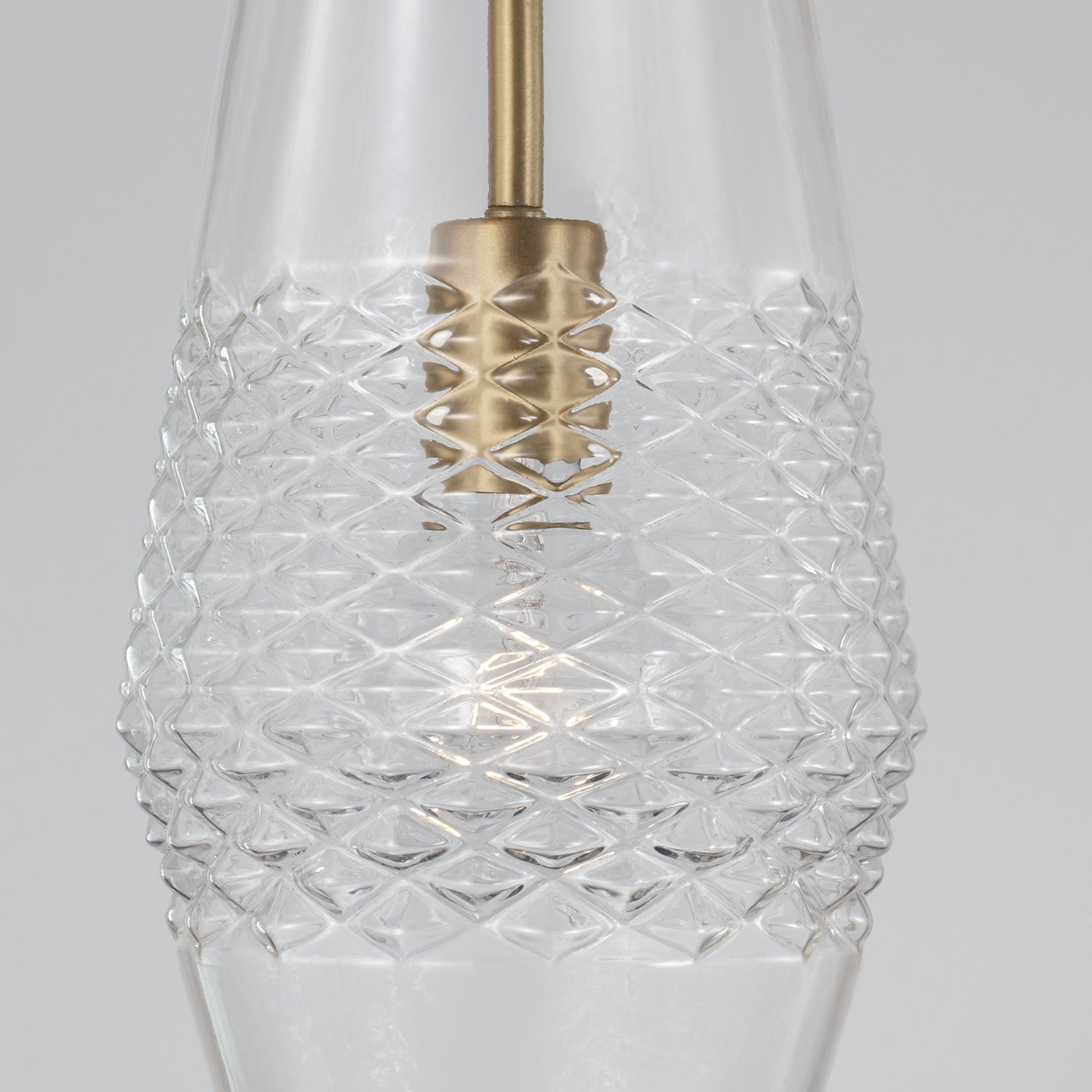 Capital Lighting - 345011AD - One Light Pendant - Dena - Aged Brass