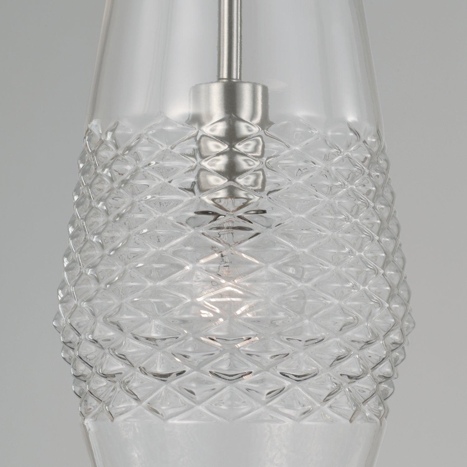 Capital Lighting - 345011BN - One Light Pendant - Dena - Brushed Nickel