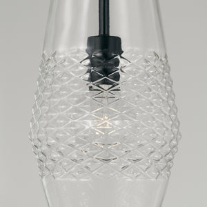 Capital Lighting - 345011MB - One Light Pendant - Dena - Matte Black
