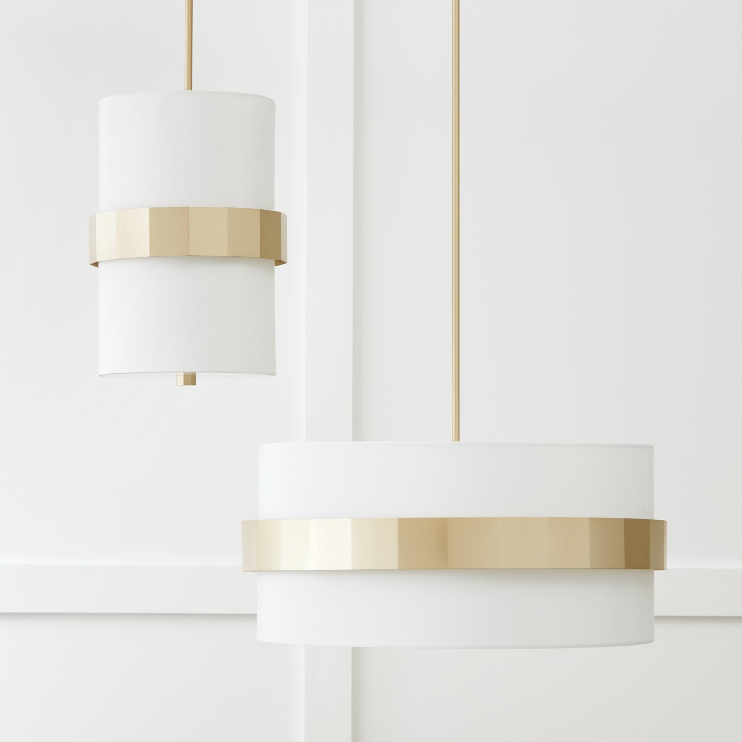 Capital Lighting - 346221SF - Two Light Pendant - Sutton - Soft Gold
