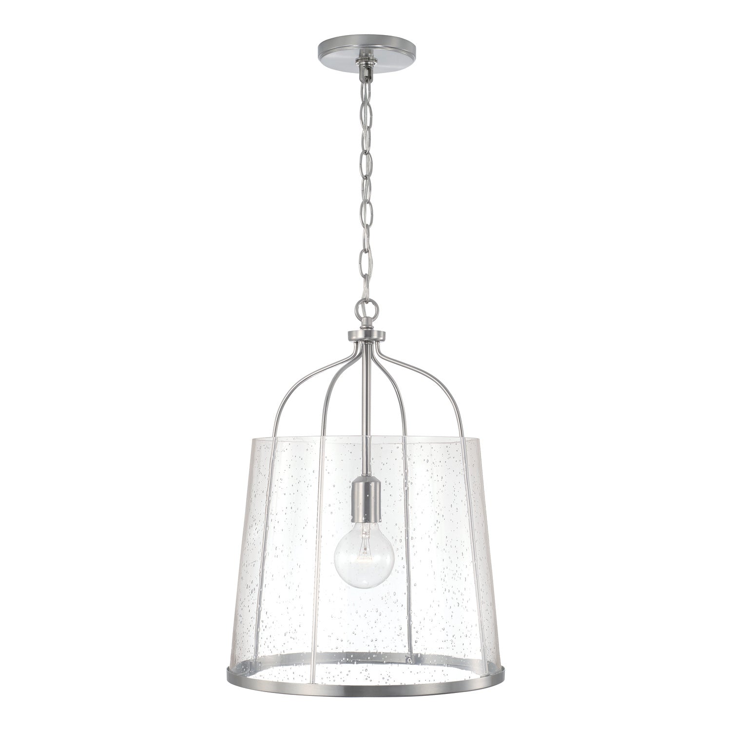 Capital Lighting - 347011BN - One Light Pendant - Madison - Brushed Nickel