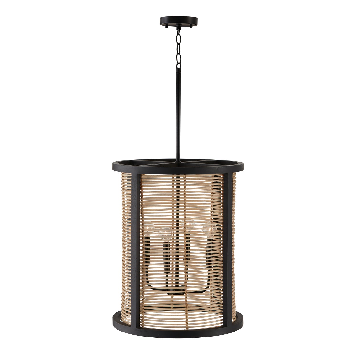 Capital Lighting - 544041FK - Four Light Foyer - Rico - Flat Black