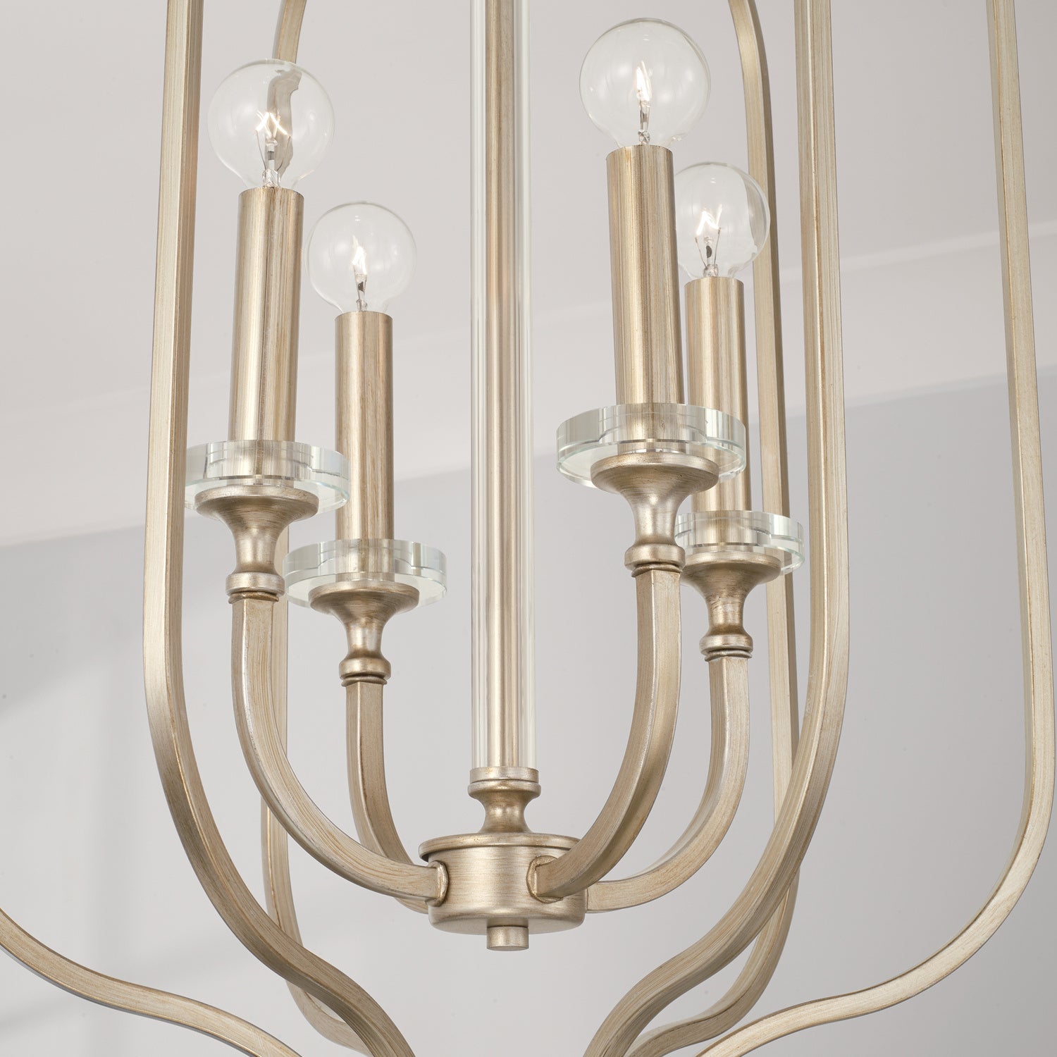 Capital Lighting - 544841BS - Four Light Foyer - Breigh - Brushed Champagne