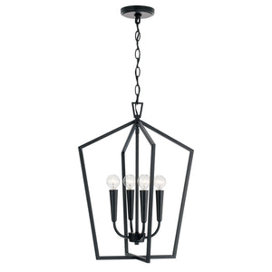 Capital Lighting - 545941MB - Four Light Foyer - Holden - Matte Black
