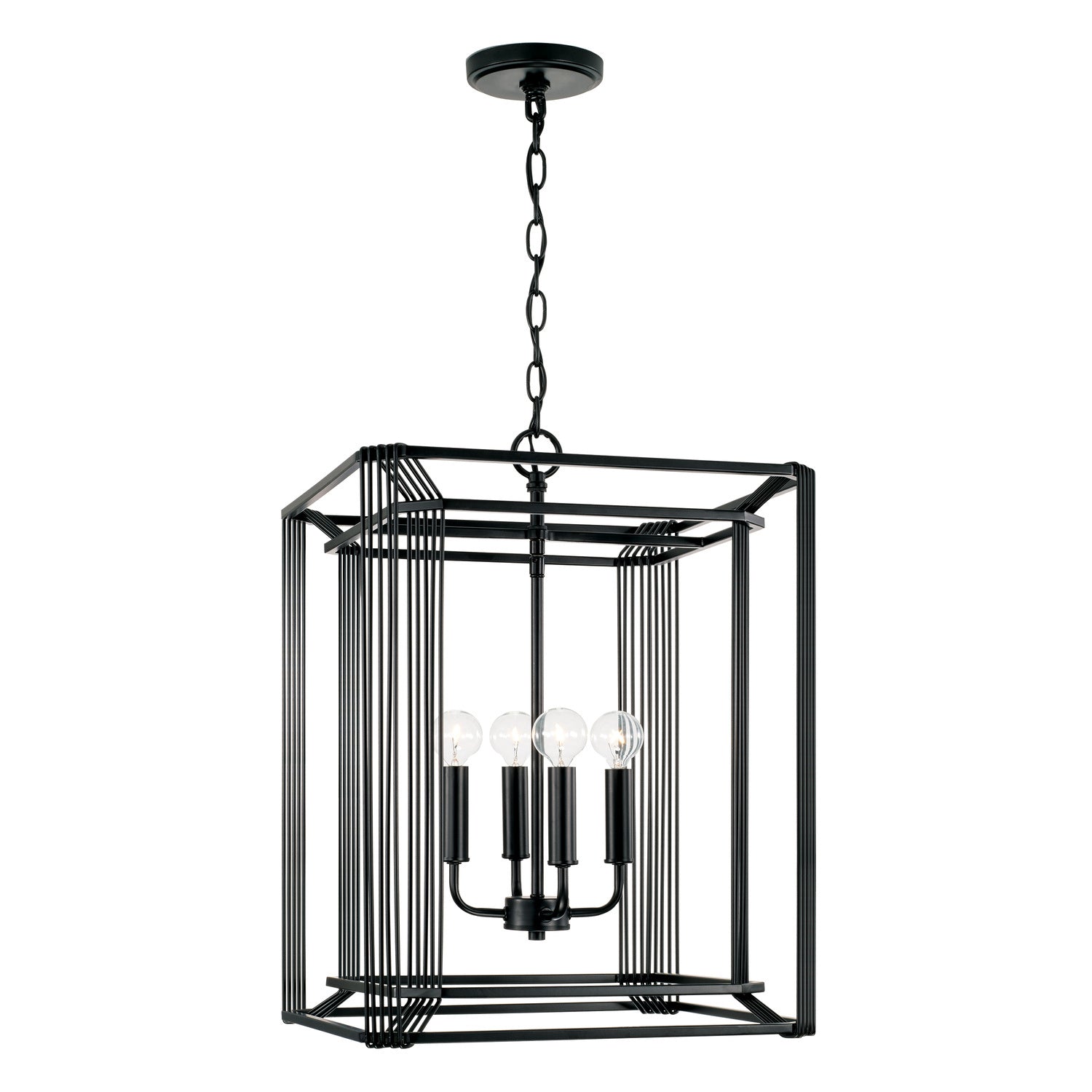 Capital Lighting - 546041MB - Four Light Foyer - Lennon - Matte Black