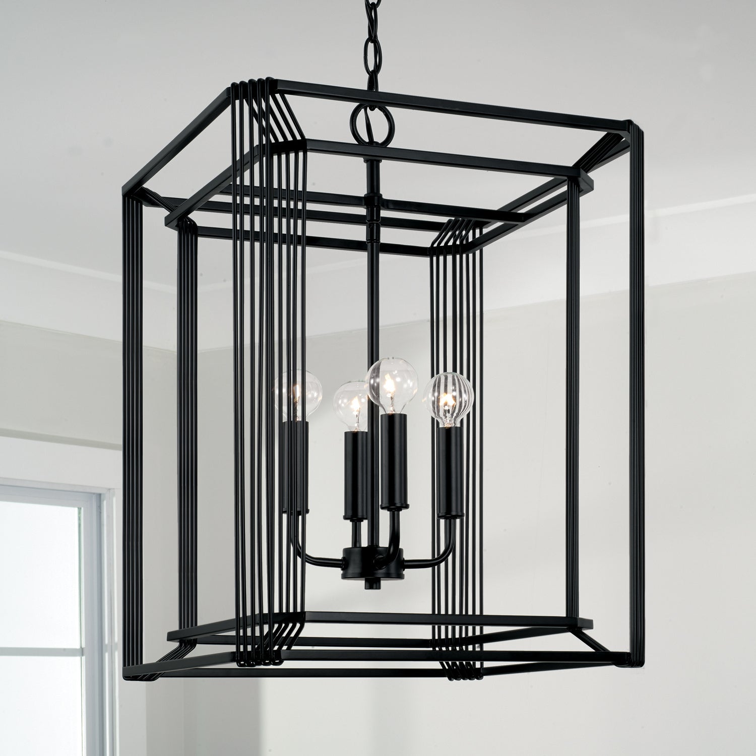 Capital Lighting - 546041MB - Four Light Foyer - Lennon - Matte Black