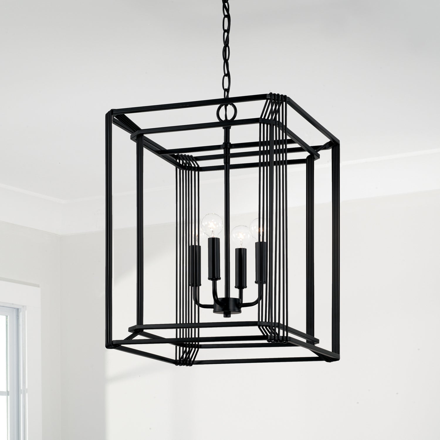 Capital Lighting - 546041MB - Four Light Foyer - Lennon - Matte Black