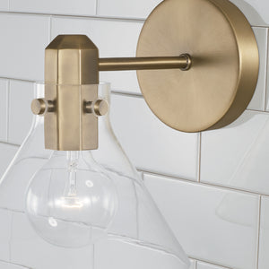 Capital Lighting - 645811AD-528 - One Light Wall Sconce - Greer - Aged Brass