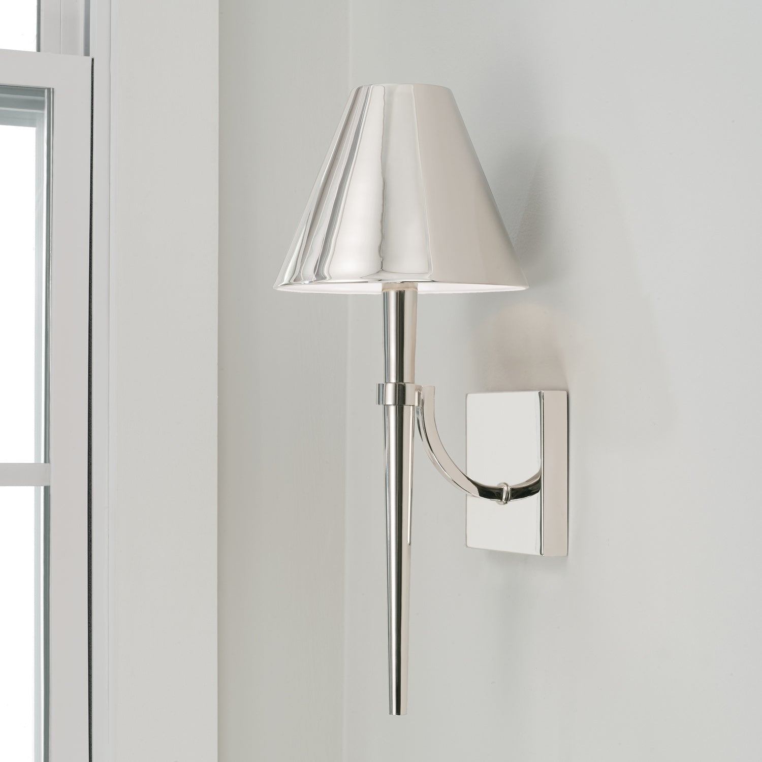 Capital Lighting - 645911PN - One Light Wall Sconce - Holden - Polished Nickel